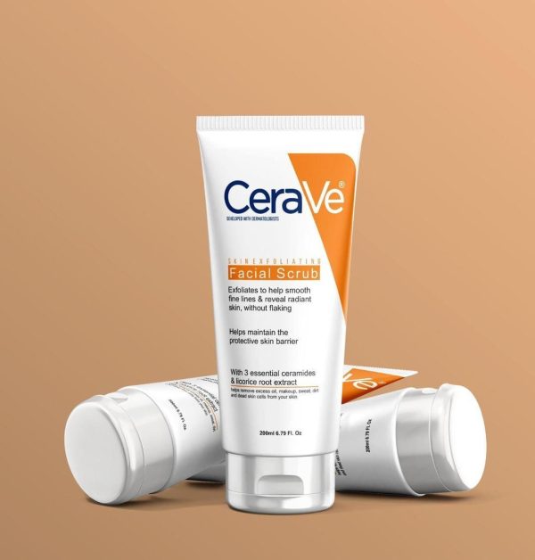 CeraVe Facial Scrub 200ml ( Without Box )