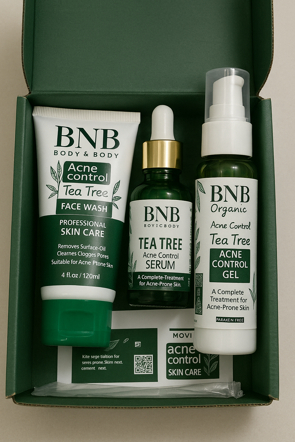 BNB Acne Control Facial Kit, 4 in 1