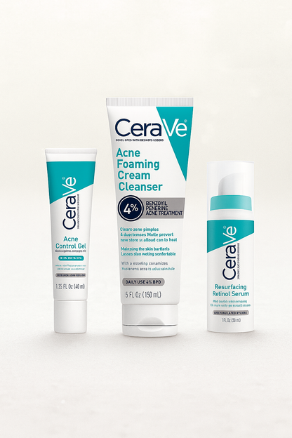CeraVe 3-in-1 Acne Solution Bundle