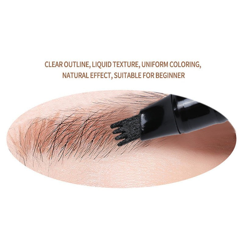 Miss Rose Liquid Waterproof Eyebrow Pen (0.3 Brown Color)