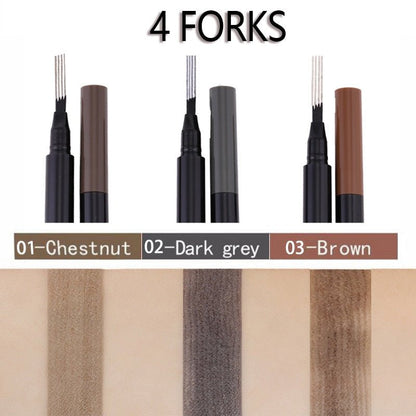 Miss Rose Liquid Waterproof Eyebrow Pen (0.3 Brown Color)