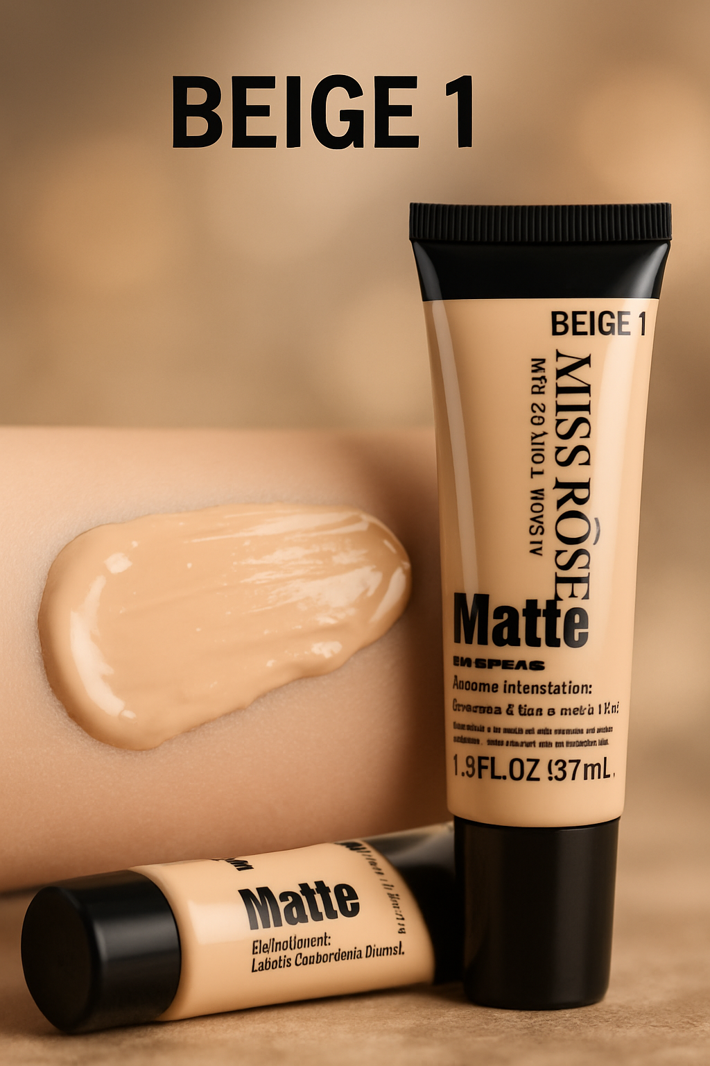 Miss Rose High Coverage Matte Foundation