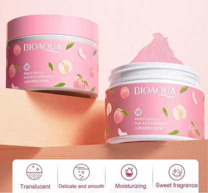 BioAqua Exfoliating Peach Gel Scrub (140g)