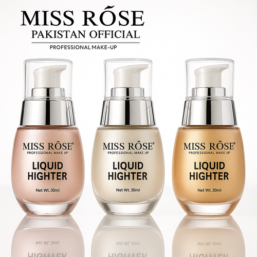 Miss Rose 3 Pcs Liquid Highlighter, 30ml