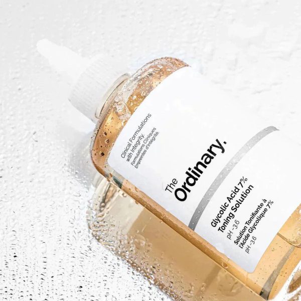 Pack of 2: The Ordinary Glycolic Acid 240ml + Nirvana Botanics Vitamin C Serum 15ml