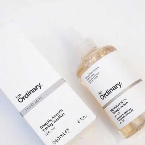 The Ordinary Glycolic Acid 7% Toning Solution 240ml | Lightweight & Protective